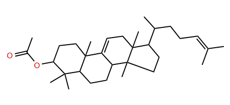 Lanosta-9(11),24-dien-3-yl acetate